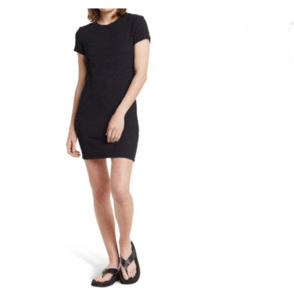 Bundle Elodie Textured Short Sleeve Dress size L - Picture 4 of 4